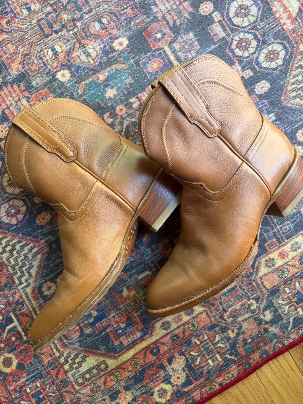 Tecovas Penny Brown Honey Brown Leather 9.5 - Picture 6 of 8